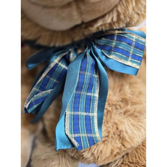 19" 28" Tan Golden Brown Stuffed Plush JCpenney JC Penney Holiday‎ Xmas Bear - Picture 2 of 6